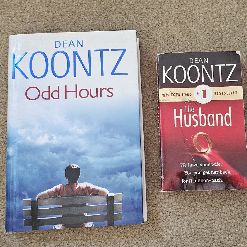 2 DEAN KOONTZ BOOKS