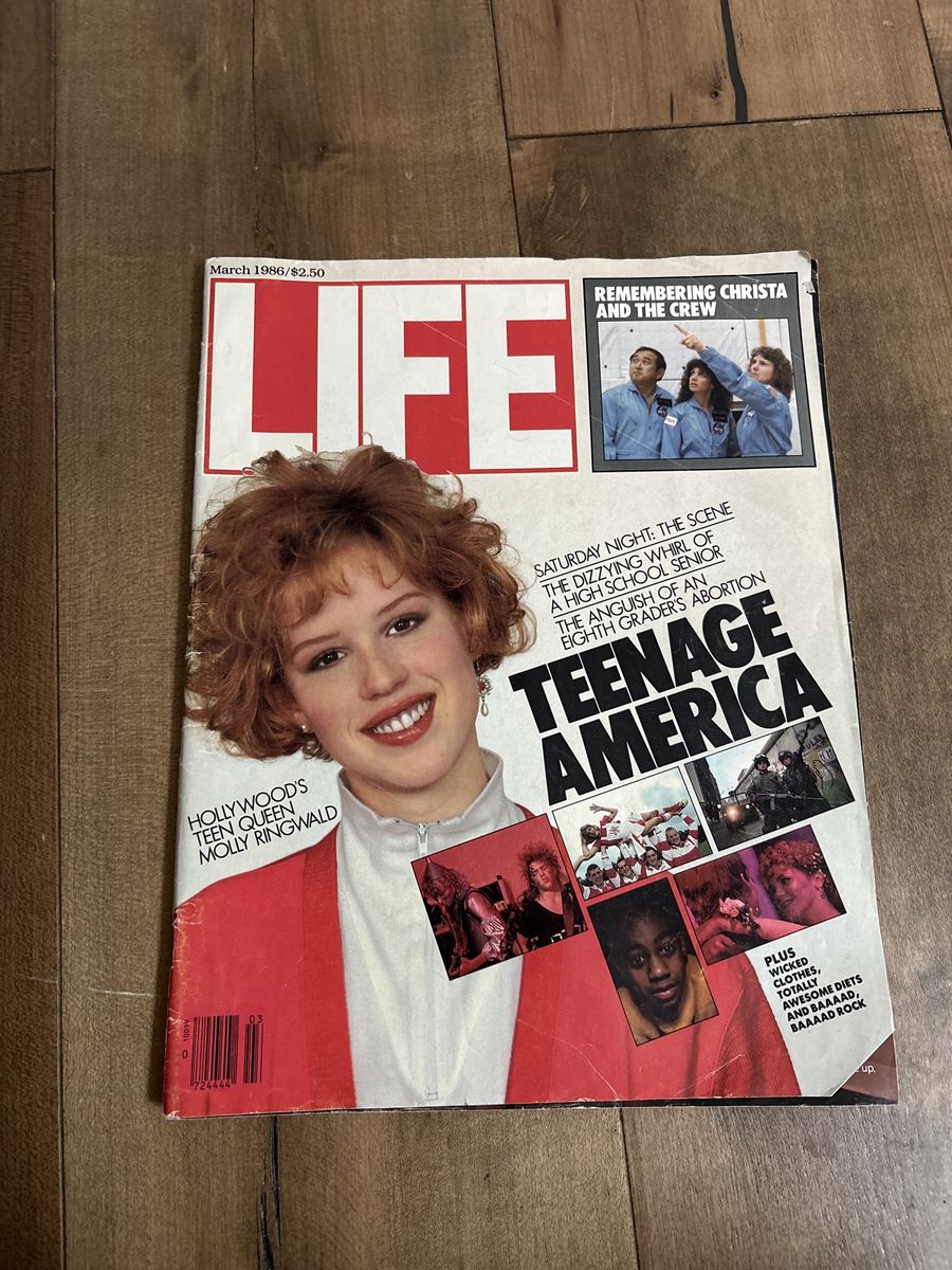 Vintage life magazine, March 1986