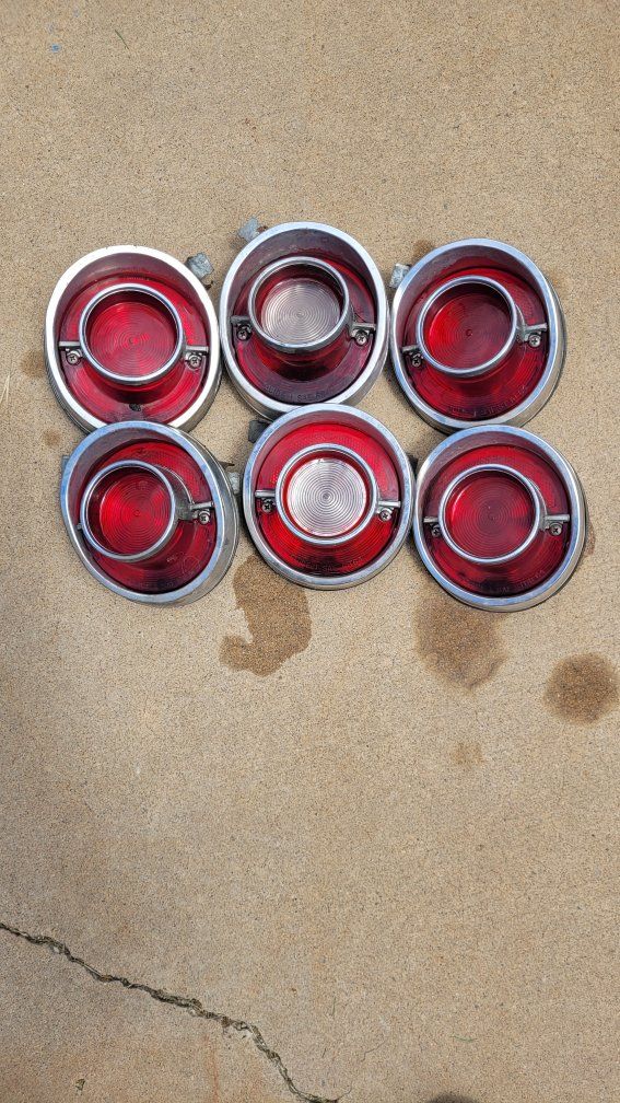 64 Chev Impala tail lights.
