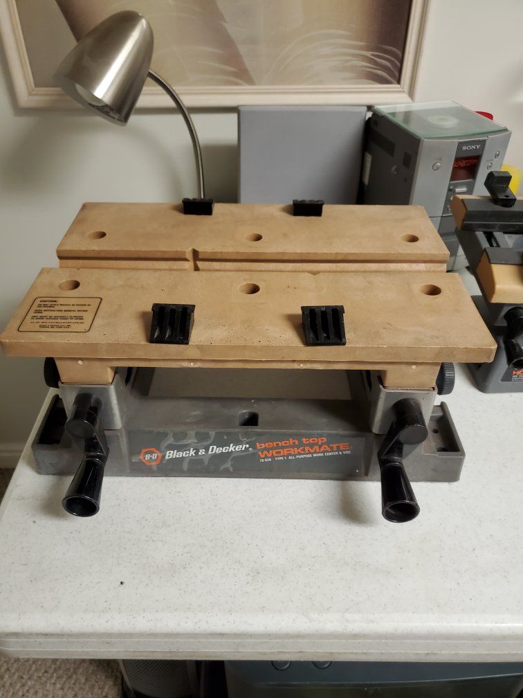 Black & Decker Workmate 79-020 Type 1 Bench Top All-Purpose Work Center & Vise