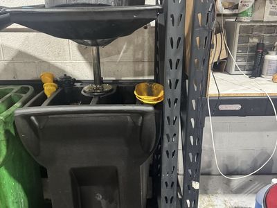 Oil drain and coolant drain