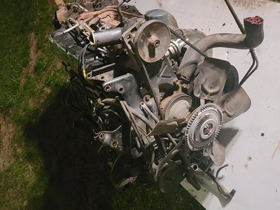 1984 Bronco 351W Engine and Everything Around It