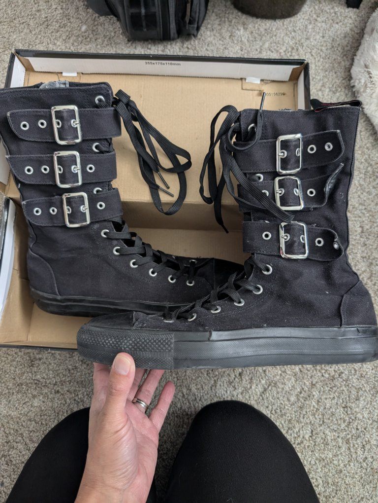 Men's Demonia Canvas Boots
