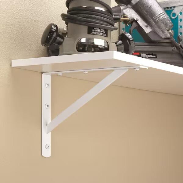 $49 LESS THAN HOME DEPOT! BRAND NEW (BOX OF 10) EVERBILT Heavy Duty Steel 20” X 13” Shelf Brackets (MULTIPLE BOXES AVAILABLE)