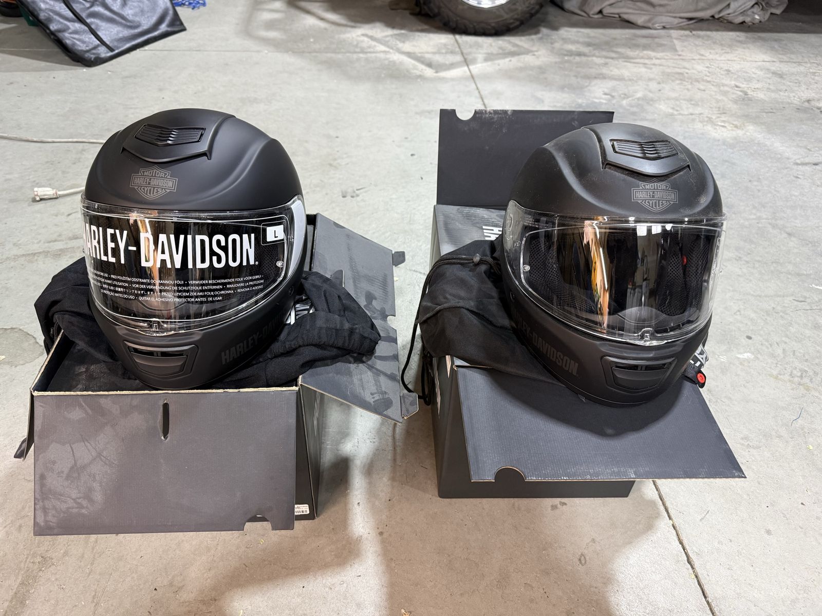 Harley Davidson helmets