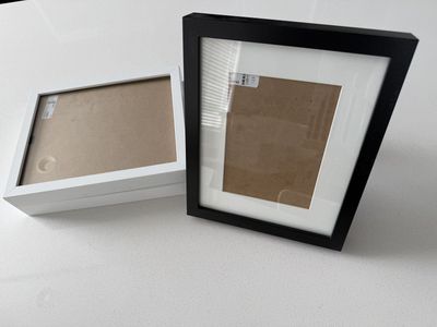 (3) Ikea Ribba Picture Frames