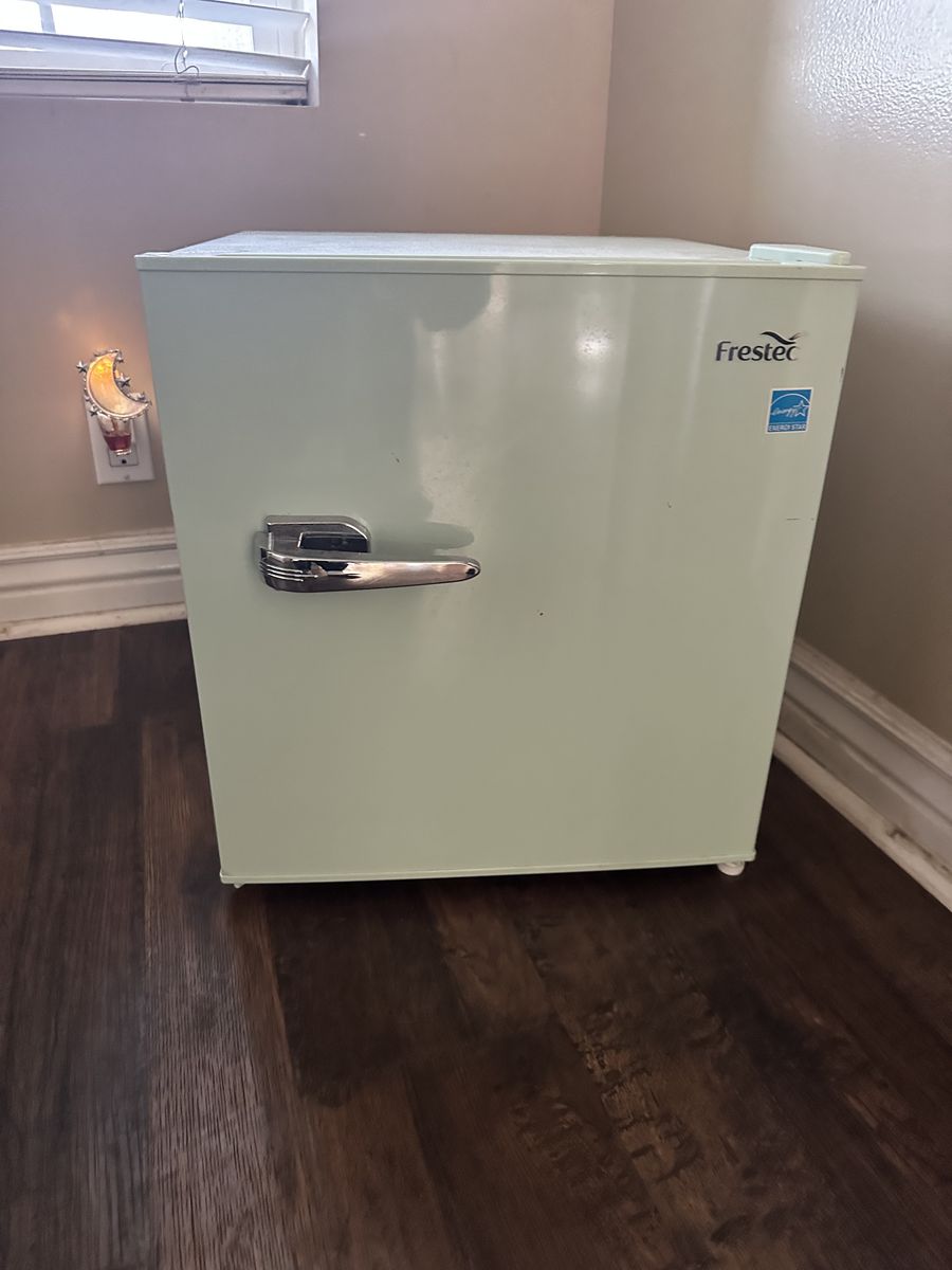 Mint Green Mini Fridge!