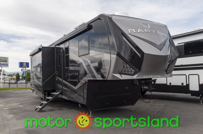 2026 Keystone Raptor 441 Toy Hauler Garage Bunkhouse Bunks Bunk House