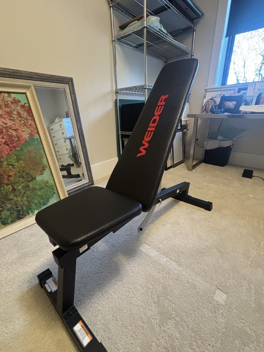 Weider adjustable weight bench