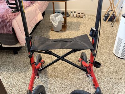 Walker with seat for sale.