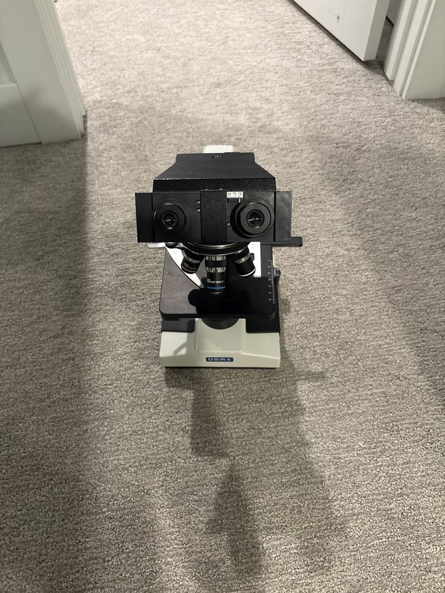 Omax Microscope - Lab-Grade Binocular Compound Microscope