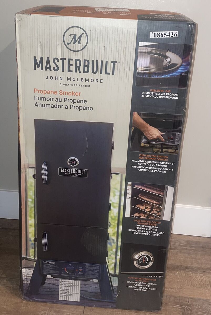 NEW Masterbuilt John McLemore Signature Series Gas Smoker
