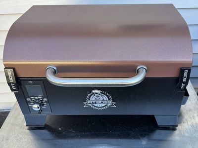 Pitboss Pellet Grill - tabletop portable copper series - PB150PPG - 256 sq in.