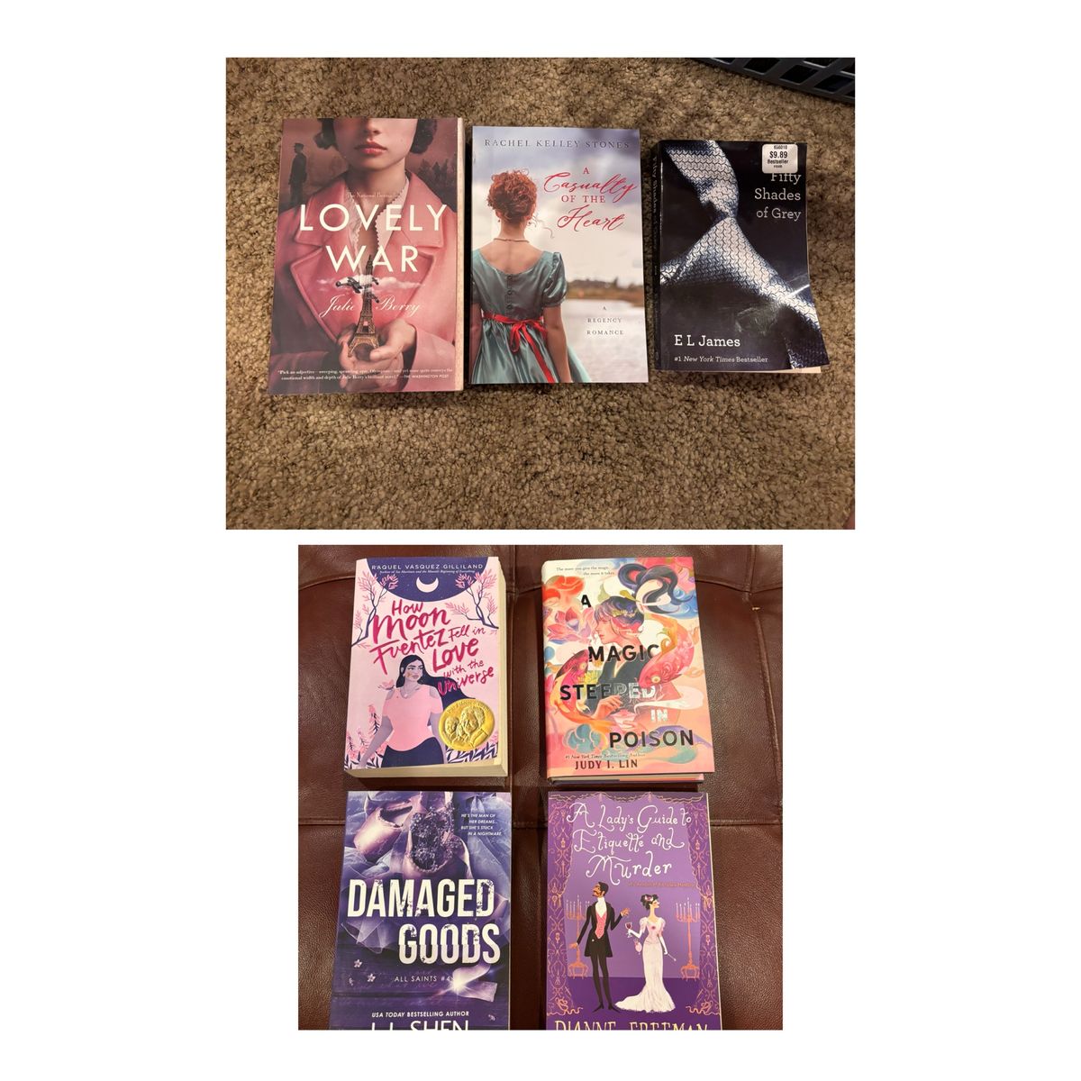 Fiction/Romance Books $5 each