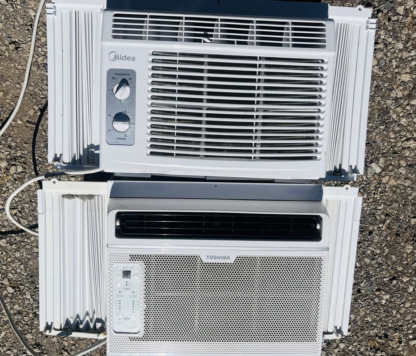 Toshiba & Midea window AC units