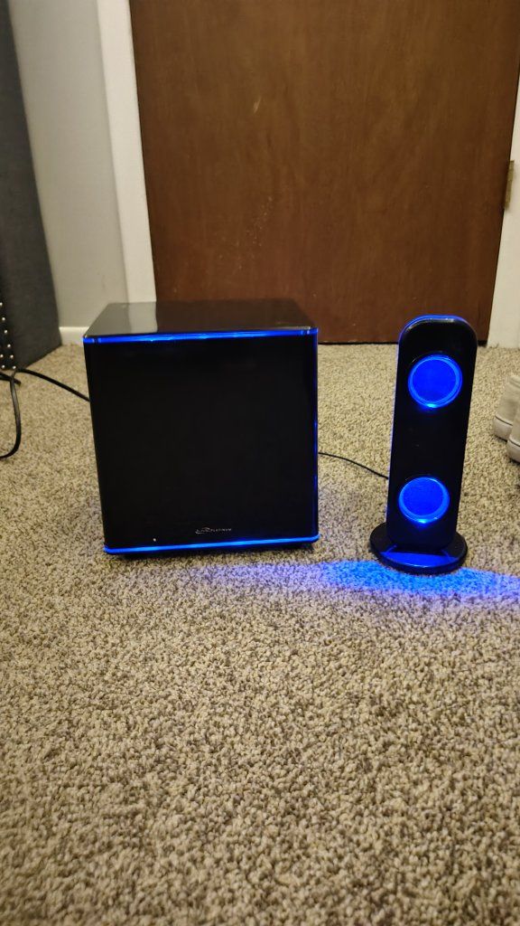 wireless speaker system with subwoofer