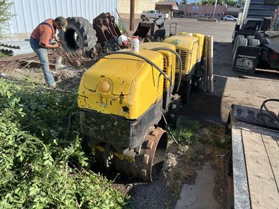 Trench compactors. Rammax