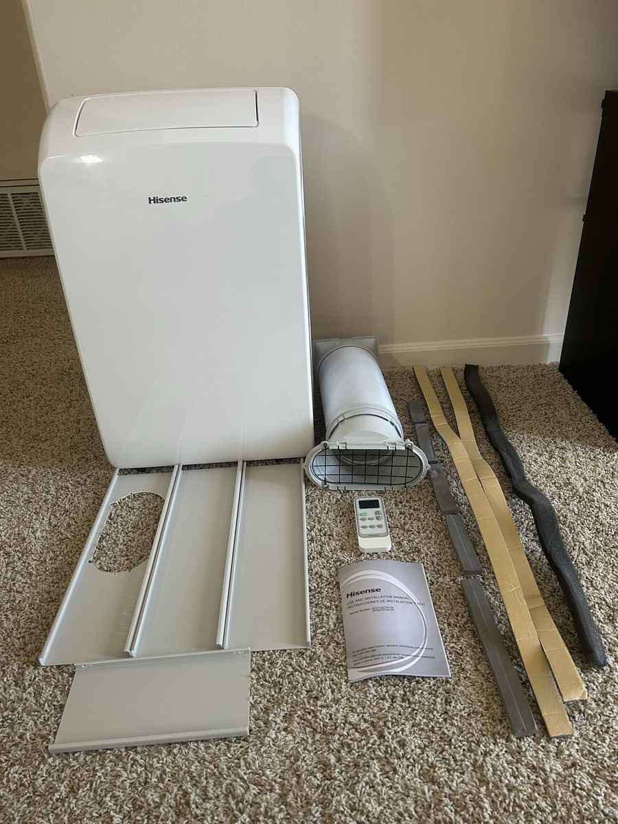 Hisense 7000 BTU (DOE) 115-Volt Smart Portable Air Conditioner