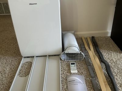 Hisense 7000 BTU (DOE) 115-Volt Smart Portable Air Conditioner
