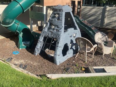 Kids Climbing Wall Playground Style Fort