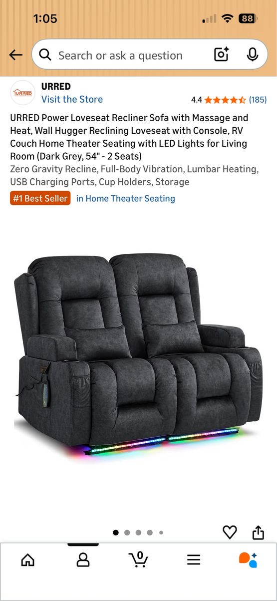 Love Seat Recliner