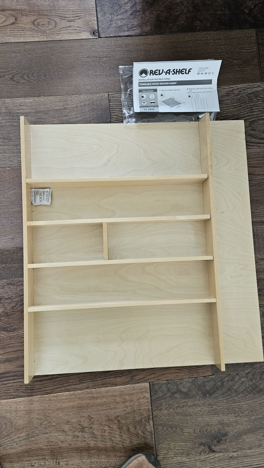 Rev-a-shelf drawer organizer insert
