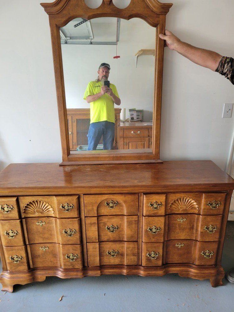 cherry wood dresser.   $350 obo