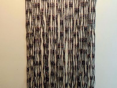 Bohemian Wooden Beaded Curtain Room Divider Doorway Decor - Vintage Style Natural Wood Beads