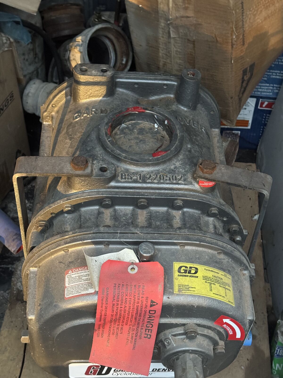 Gardner Denver blower