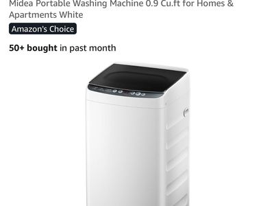$190 LESS THAN AMAZON! BRAND NEW IN BOX Midea Portable Compact Clothes Washing Machine for RVs/Apartments/Garages & Small Spaces