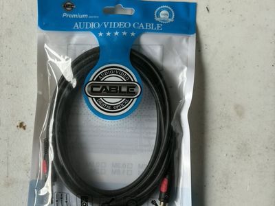 OFC Premium Series Audio/Video Cable 3.5mm Jack Black