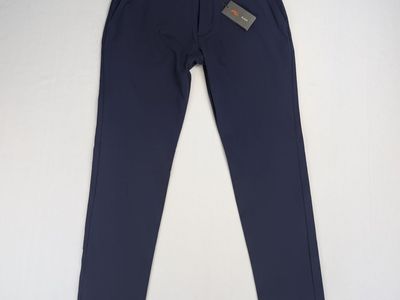 NEW KJUS Javier Pants Men's 34x32 Blue Golf $249