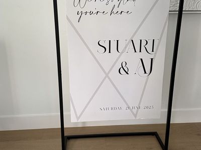 Wedding/Event Signage Package