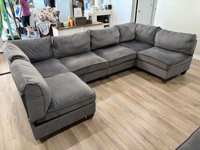 Gray Sectional- modular