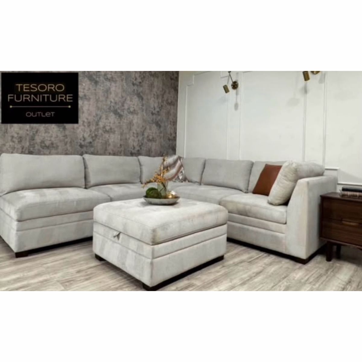 TISDALE MODULAR SECTIONAL WE OFFER DELIVERY