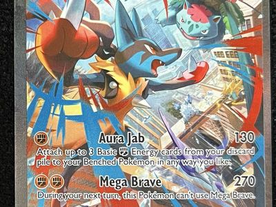 (NM) Mega Lucario ex 179 - Pokemon Mega Evolutions