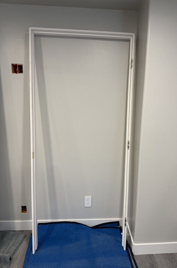36 Inch Interior Door Jamb w/hinges
