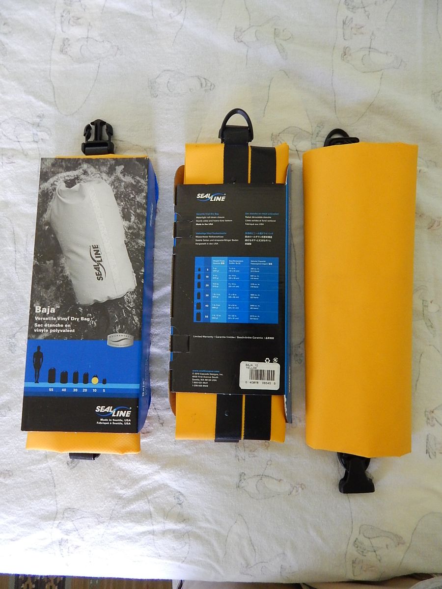 SealLine Baja Versatile Vinyl Dry Bags - multiple sizes