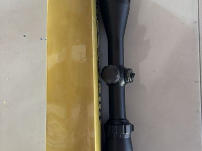 RWS 3-9x40AO Rifle Scope with Adjustable Objective - Black