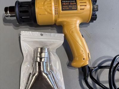 Seekone 1800W Heat Gun SDL-2816 with Accessories