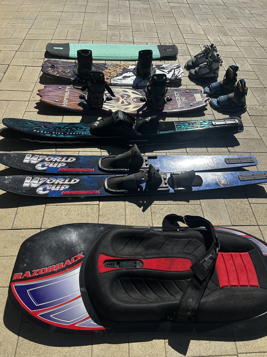 Wakeboards and Skis for Sale