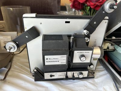 Bell & Howell Filmosound 8 Auto Load Super 8 9mm Film Real Projector
