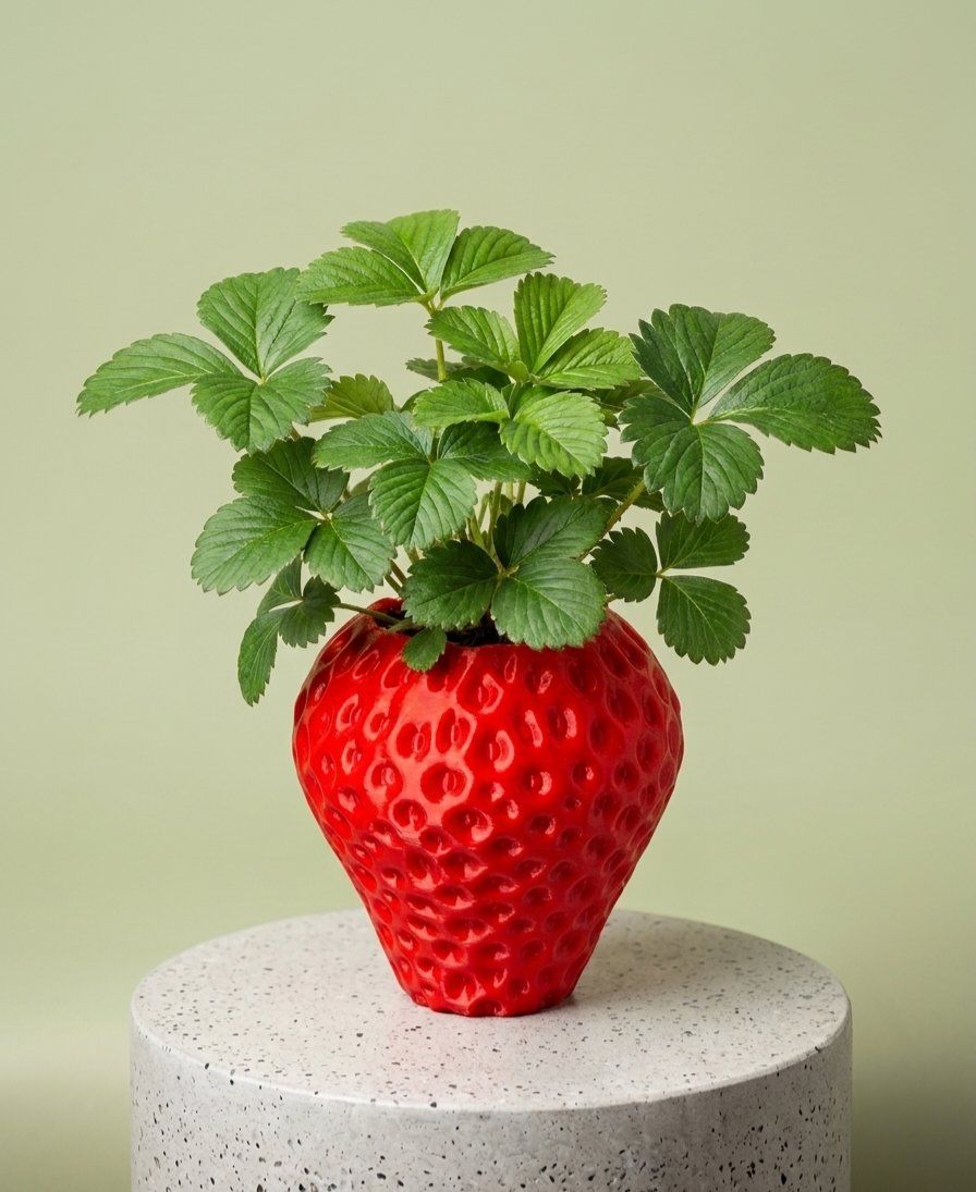 Unique Strawberry Propagation Pot For Small Houseplants