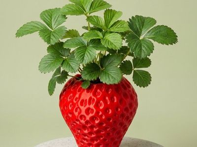 Unique Strawberry Propagation Pot For Small Houseplants