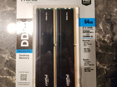 Crucial ddr4 64GB kit