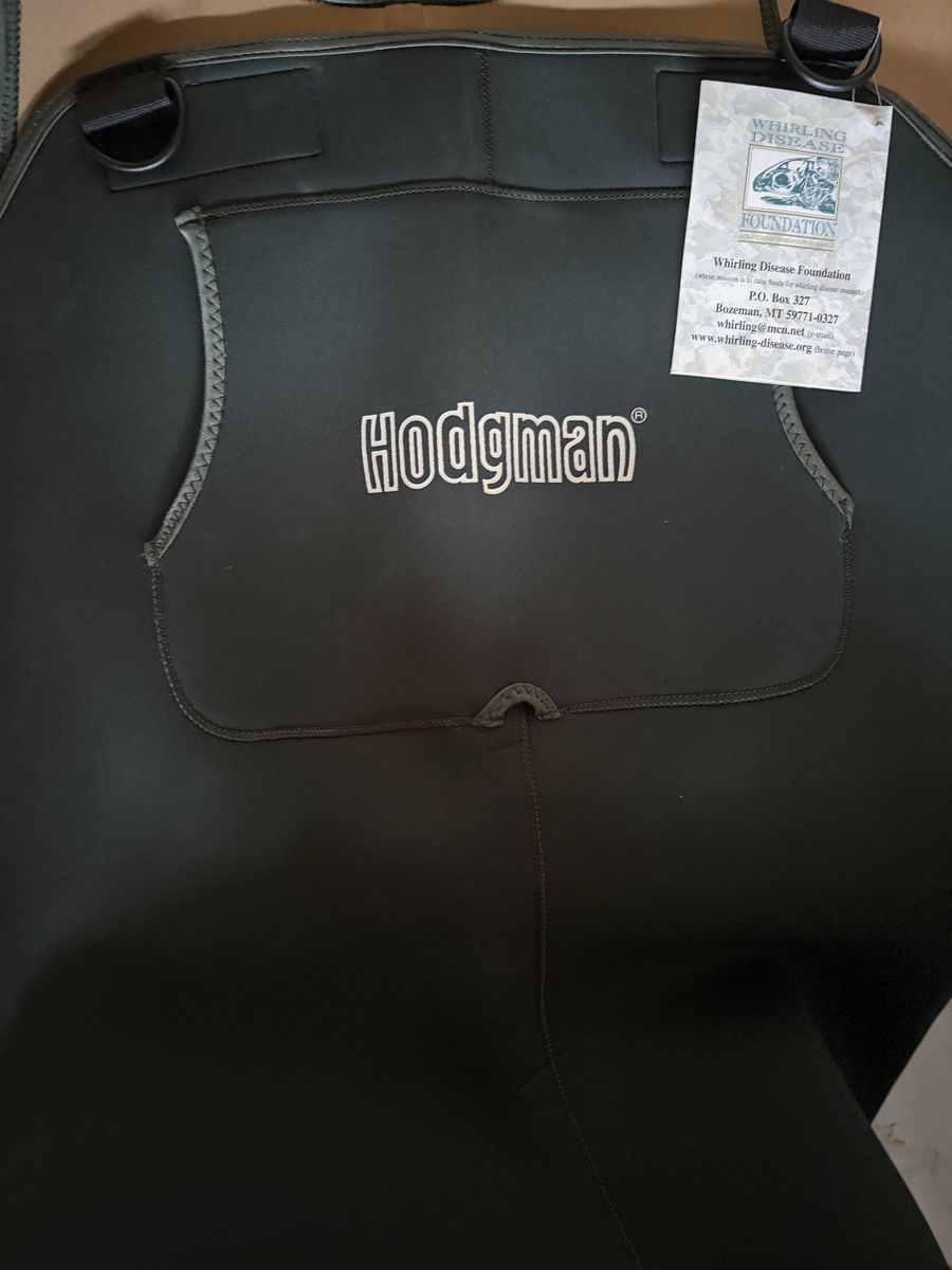 New Hodgman neoprene chest waders with gators. Size L