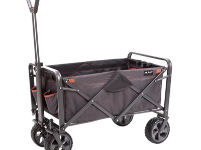 Mac Sports XL Folding Wagon with Brakes Cart Moving
