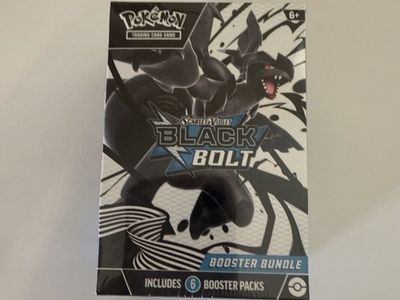 Pokemon Black Bolt Booster Bundle
