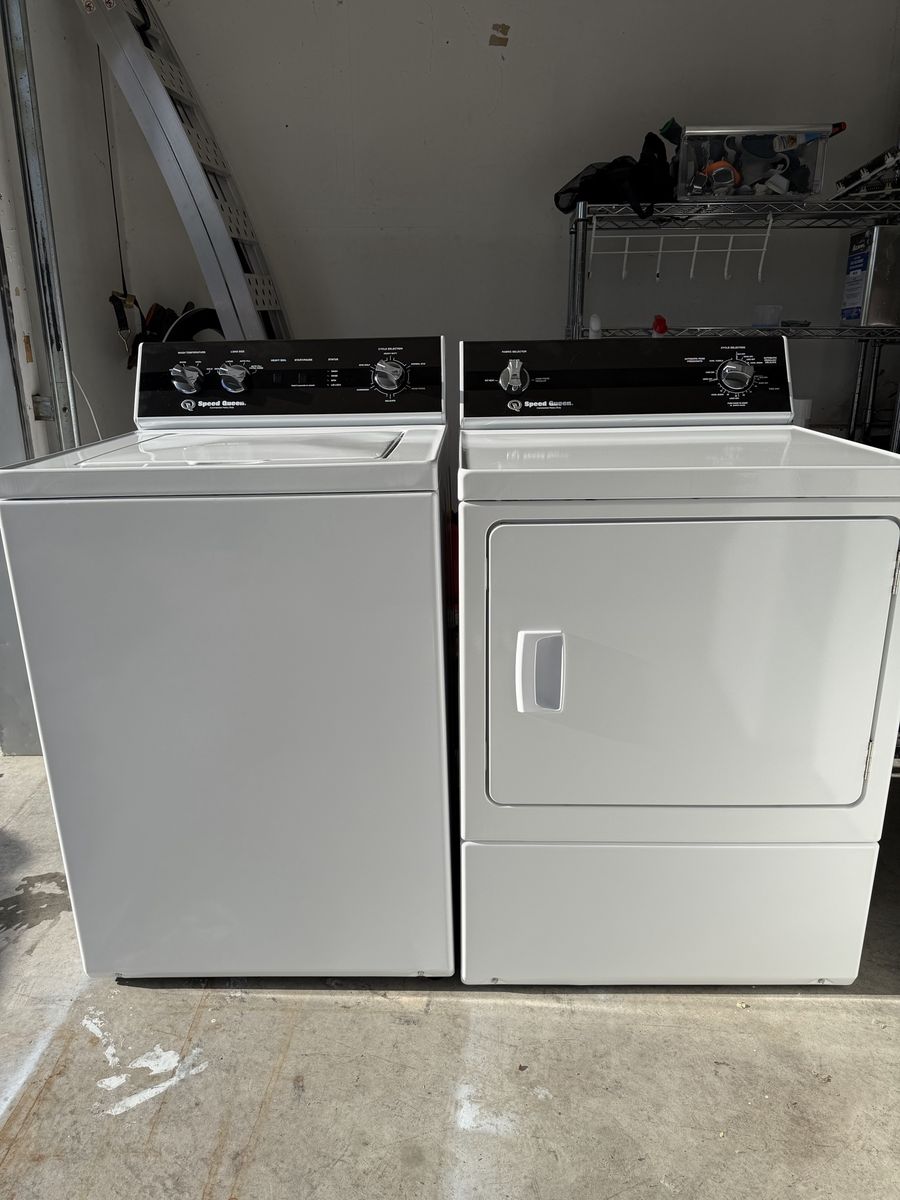 Commercial  Speed Queen Washer & Electric Dryer