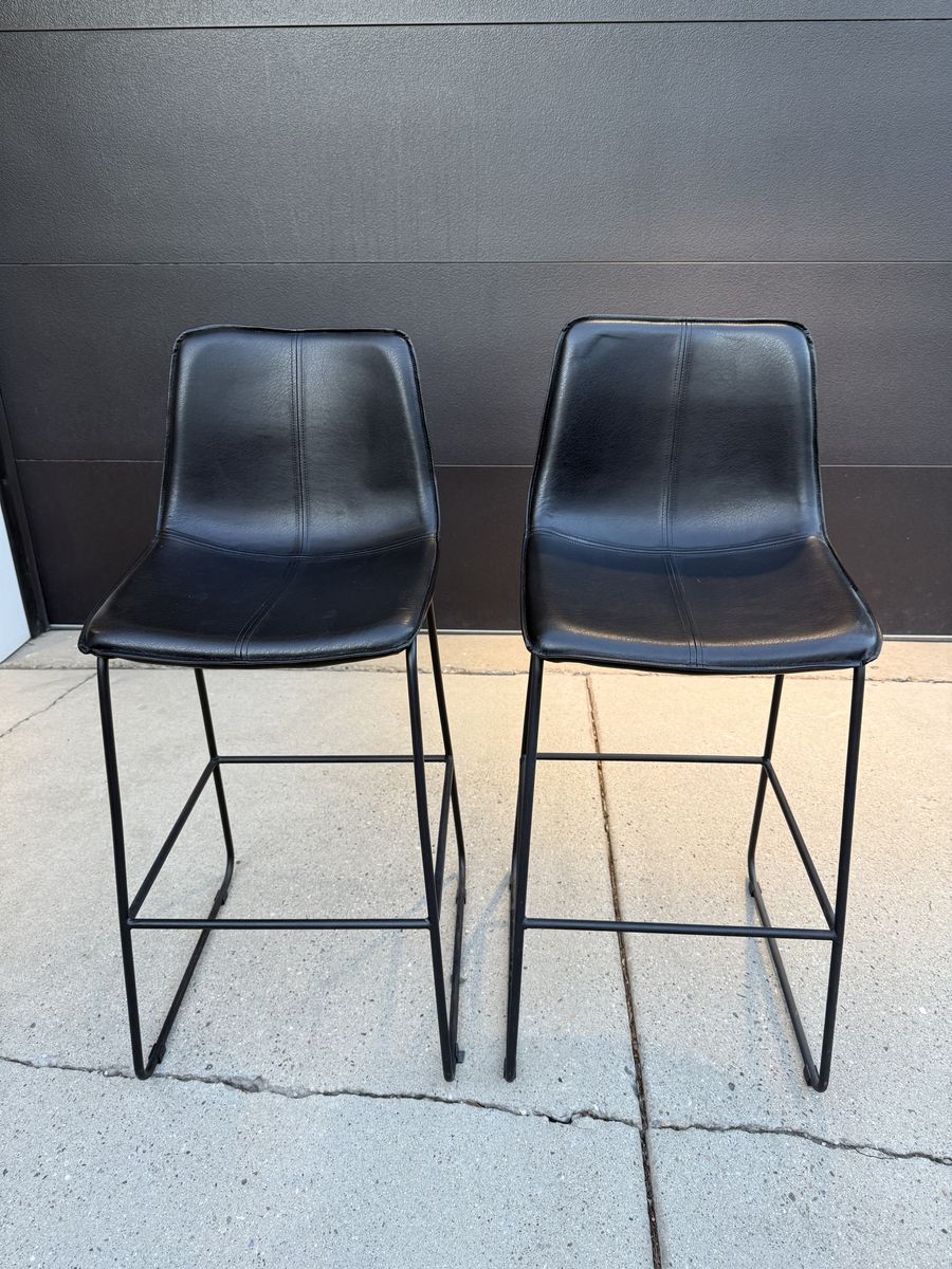 Two Scandinavian Designs OKEN bar height stools